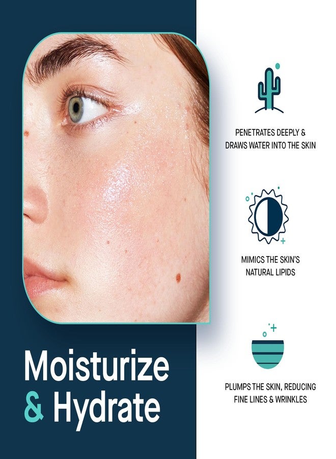 SLMD by Dr. Pimple Popper - Hyaluronic Acid Serum 1.0 fl. oz, Daily Hydration Booster with Squalane for Smooth, Dewy Skin – Lightweight, Fast-Absorbing Face Moisture for All Skin Types - Image 3